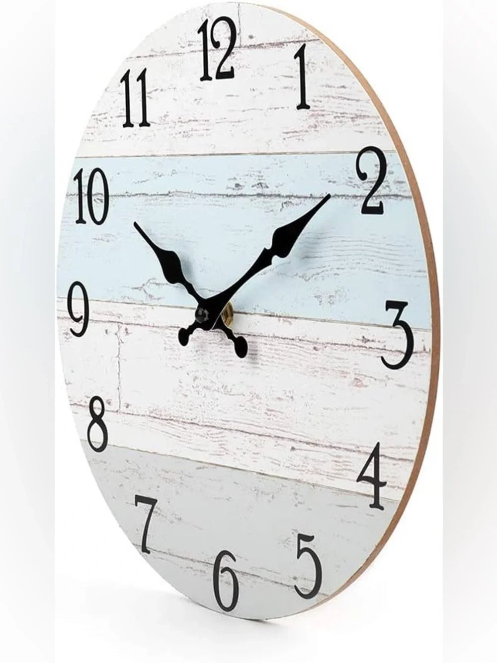 (NEW) Medium size Wooden Decorative Wall Clock Rustic Country Tuscan Home Decor